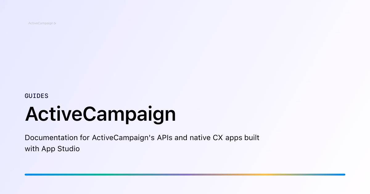 ActiveCampaign
