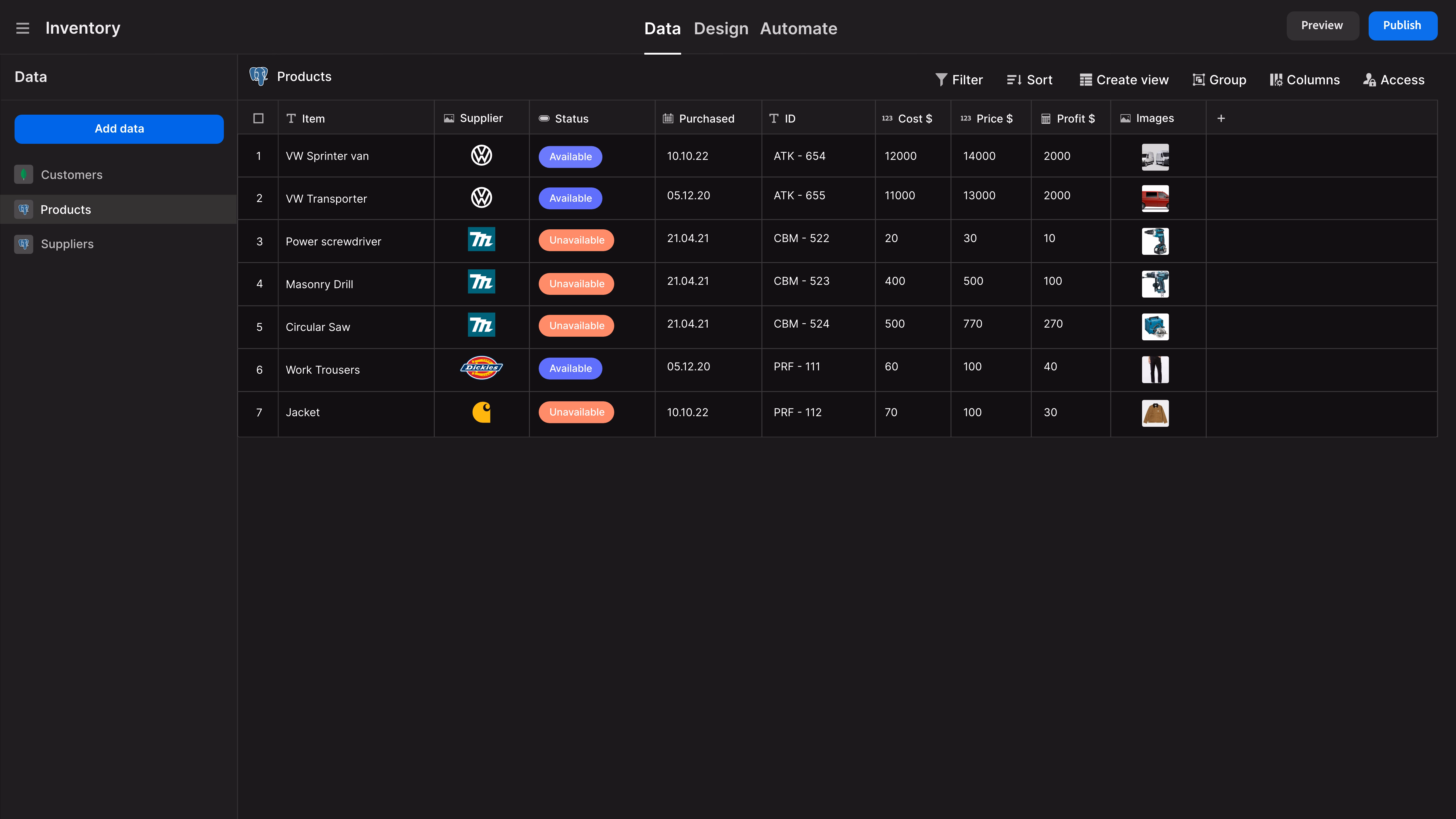Budibase gallery image 5