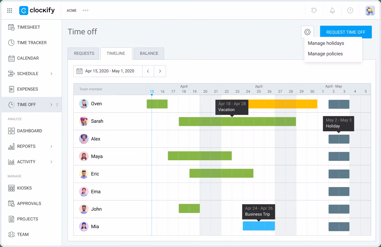 Clockify gallery image 4