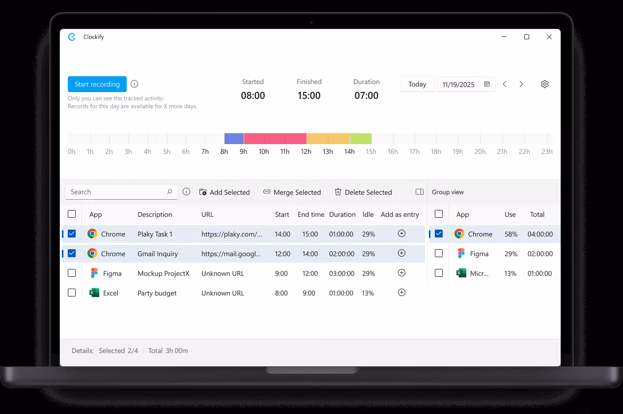 Clockify gallery image 1