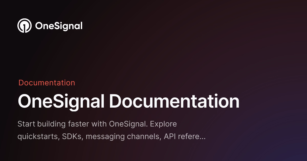 OneSignal